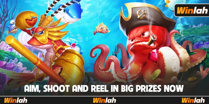 Aim, shoot and reel in big prizes now