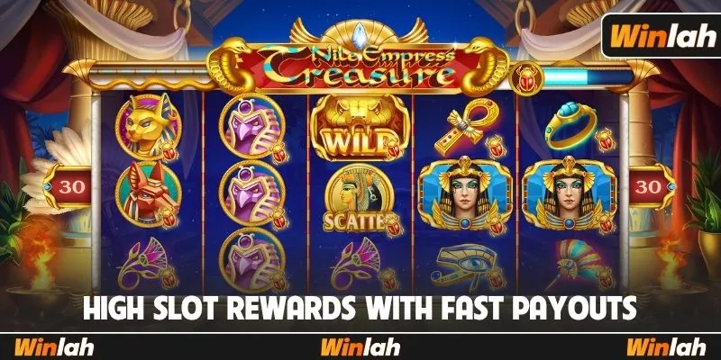 High slot rewards with fast payouts