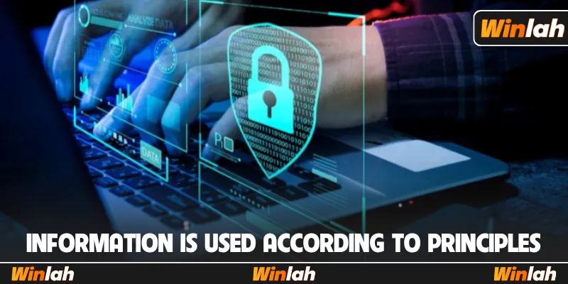 Information is used according to principles