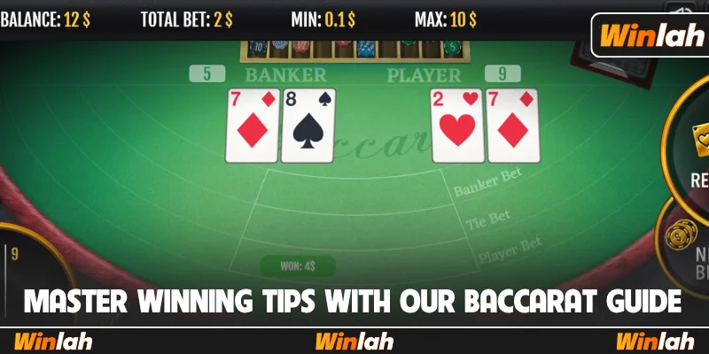 Master winning tips with our Baccarat Guide